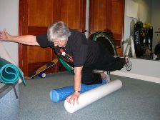 Nessy's balance skills!