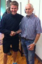 John Shirley with Yves Nadeau