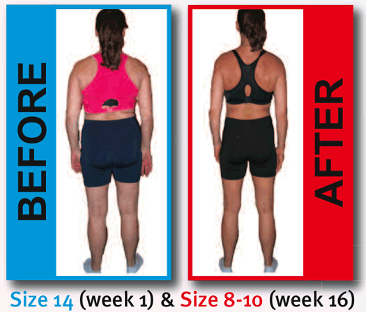 'Before and After Body Transformation